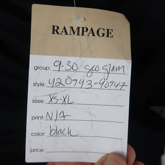 RAMPAGE BLACK LIQUID STRETCH JERSEY ONE SHOULDER BODYCON DRESS WITH SIDE MESH - Picture 4 of 14